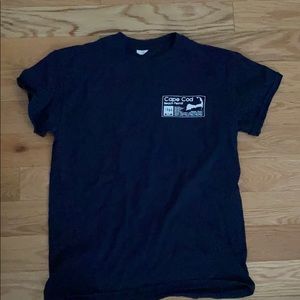 navy blue cape cod beach permit t shirt